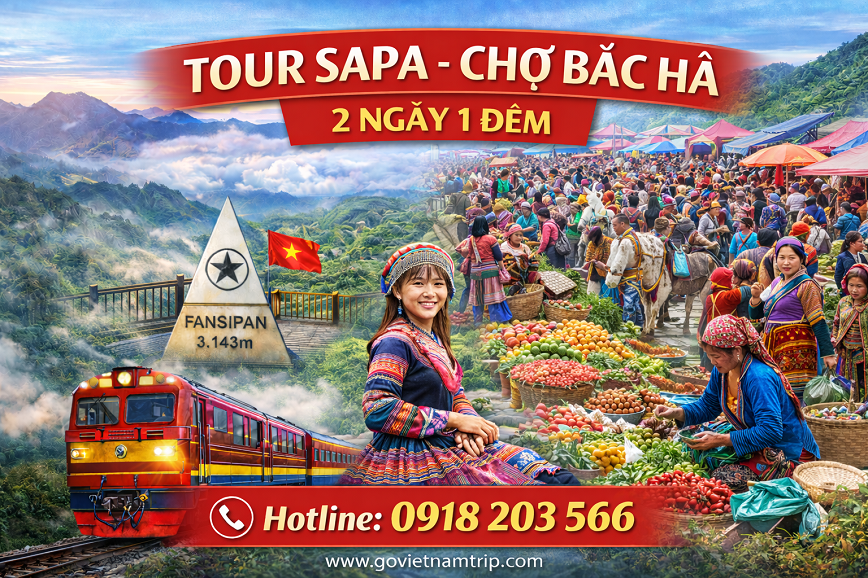 Tour Du Lịch Sapa Chợ Bắc Hà 2 Ngày 1 Đêm