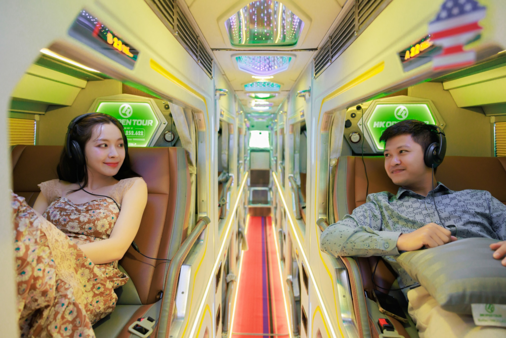 Xe Giương Nằm Hà Nội Đi Sapa - HK BusLine