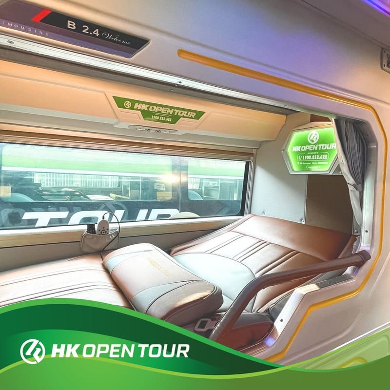 Xe Giương Nằm Hà Nội Đi Sapa - HK BusLine